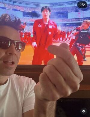 Jimmy Fallon Cheers on BTS's Historic World Cup Final Performance: "Let's go!"