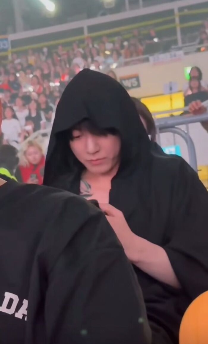 BTS JUNGKOOK Makes Surprise Appearance at Stray Kids' Concert to Support BANG CHAN