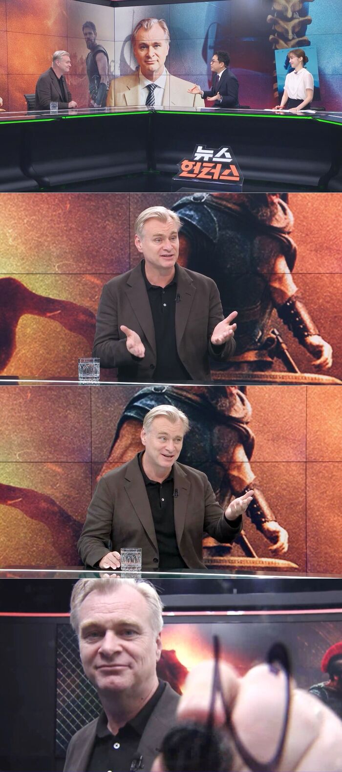 Christopher Nolan Talks 'The Odyssey' & Shares Joke About Park Chan-wook on 'News Hunters'