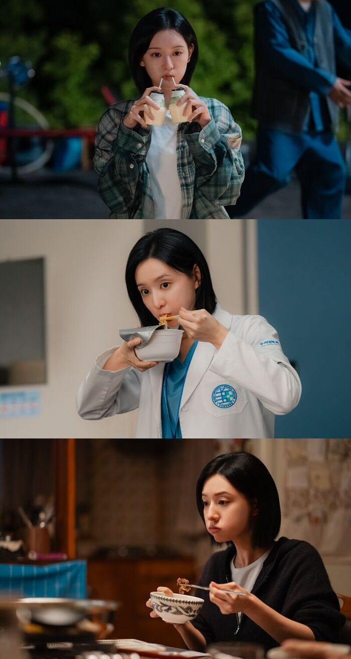 Kim Ji-won Shows Off Adorable Charm Outside the Operating Room in New Stills for 'Doctor X: Mafia in White'