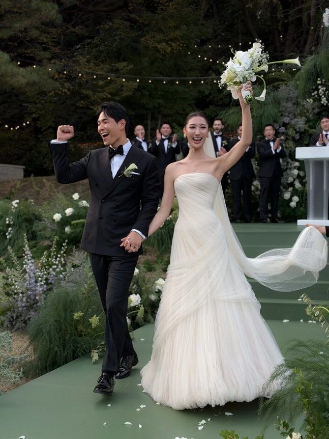 'KPop Demon Hunters' Singer EJAE Holds Surprise Wedding with Composer Samuel Kim