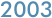 2003³â
