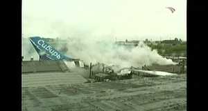 러시아 Tu-154 여객기 폭발사고&hellip;30여 명 사상