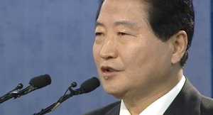 한나라당 안상수 대표 "실현 가능한 복지 추진"
