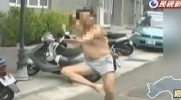 [이시각세계] 낮술 먹은 아저씨, 취권 소동