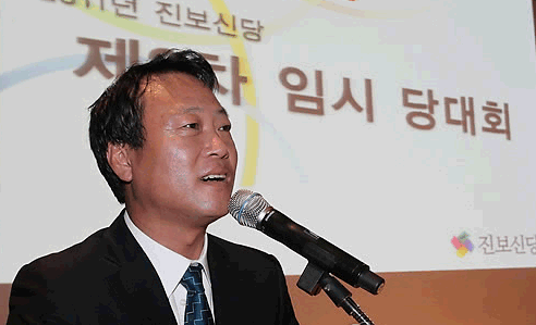 조승수 대표직 사퇴&middot;&middot;&middot;"통합 무산 책임"