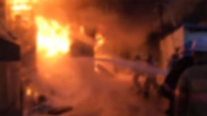 군산 선박제조공장 화재&hellip;인명피해 없어
