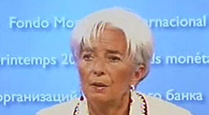IMF 총재 "그리스인 스스로 일어서야"