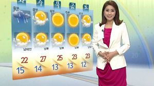 [날씨] 오늘 더워져 25도 웃돌아&hellip;일교차 심해