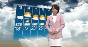 [날씨] 일요일 가끔 구름&hellip;서울 낮에 23도