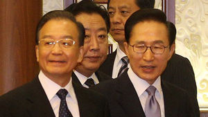 "중국 원자바오, 한반도 긴장완화 촉구"