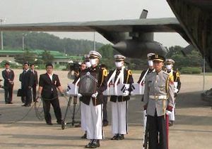 북한지역 전사자 유해 62년 만에 고국으로&hellip;
