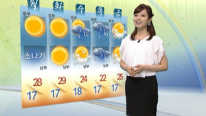 [날씨] 중부&middot;경북 요란한 소나기&hellip;우산 챙기세요!