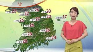 [날씨] 주말 초여름 더위&hellip;오후 한때 소나기