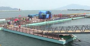 "가두리 통째 옮겼어요"&hellip;여수박람회 어업체험 인기