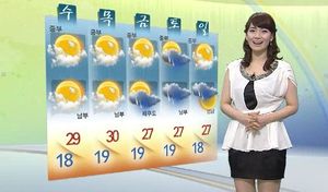 [날씨] 서울 30도 무더위&hellip;낮 한때 소나기