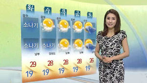 [날씨] 이번 주도 '푹푹'&hellip;30도 안팎 더위 지속