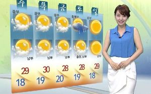 [날씨]12일 오후 곳곳에 요란한 소나기
