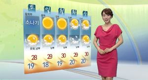 [날씨] 중북부 내륙 소나기&hellip;동해안 저온현상