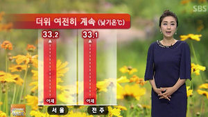 [날씨] 꺾이지 않는 무더위&hellip;서울 낮 기온 31도