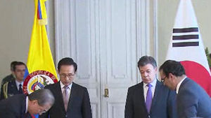 '10번째 FTA'&hellip;한&middot;콜롬비아 FTA 21일 서명