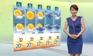 [날씨] 서울 31도, 동해안 선선&hellip;주말 장맛비