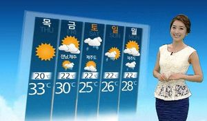 [날씨] 27일 동쪽은 '선선' 서쪽은 '더위'