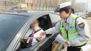 경찰 '안전띠 미착용&middot;휴대전화 사용' 집중 단속