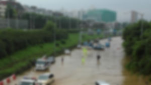 경기지역 300㎜ 물폭탄&hellip;552가구 침수