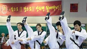 중국 하얼빈 초등학교서 태권도 정규과목 채택