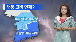태풍 19일 오전 강화도 상륙&hellip;서해 7m 파도