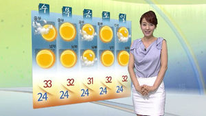 [날씨] 폭염특보 확대&hellip;서울 32도, 남부 소나기