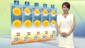 [날씨] 폭염특보 확대&hellip;지리산 부근 소나기