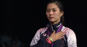 '펜싱 김지연 북한 선수'? 미숙한 진행에 '눈총'