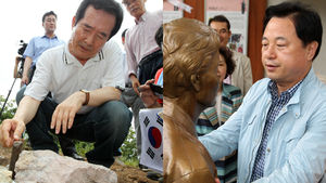 민주 대선주자, 각종 광복절 기념행사 참석