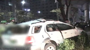 민취상태로 운전하다 가로수 추돌&hellip;1명 부상