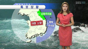 [날씨] 태풍 '덴빈' 밤새 소멸&hellip;31일까진 '강풍 주의'