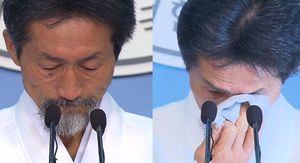 [영상] 강기갑, 수차례 눈물 쏟으며 "모든 게 허사&hellip;"