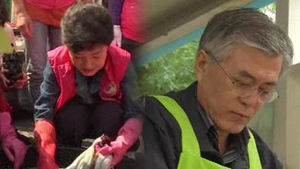 팽팽한 대선 삼각구도 형성&hellip;박-문, 민생 행보 박차