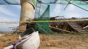 충주 하수도공사장서 토사에 묻힌 60대 근로자 숨져