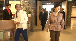 [영상] 배꼽 잡는 박근혜&hellip;이외수와 대화 공개