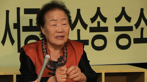 위안부 피해 할머니, 소녀상 말뚝 테러 고소 취하
