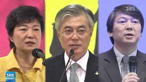 文-安, 조만간 회동&hellip;朴, 여성 대통령론 부각