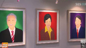 그림 속 대선 후보&hellip;'대한민국 리더전' 열려