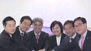 文-安 단일화 협상 착수&hellip;'새정치 선언문' 난항