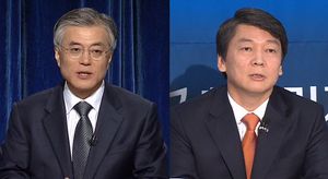 文-安 단일화 협상 여론조사 방식 놓고 막판 진통