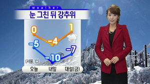 [날씨] 서울&middot;경기 등 대설특보&hellip;밤부터 그쳐