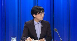 [영상] 이정희 "박 후보를 떨어뜨리기 위해 출마"