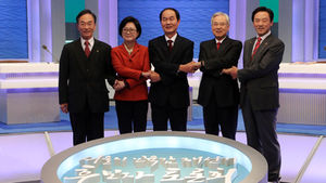 서울교육감 TV토론회 이념 공방 '치열'