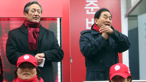 새누리, '문재인-안철수 부산유세' 맞서 이재오-정몽준 투입